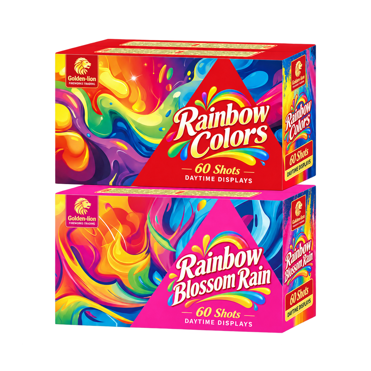 Rainbow Colors / Rainbow Blossom Rain · 60 Shots
