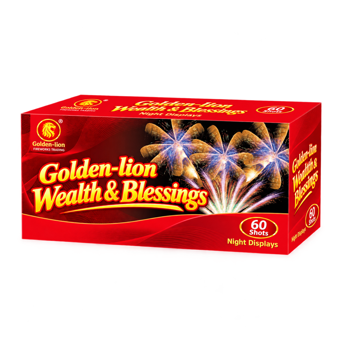 Golden-lion Wealth & Blessings · 60 Shots