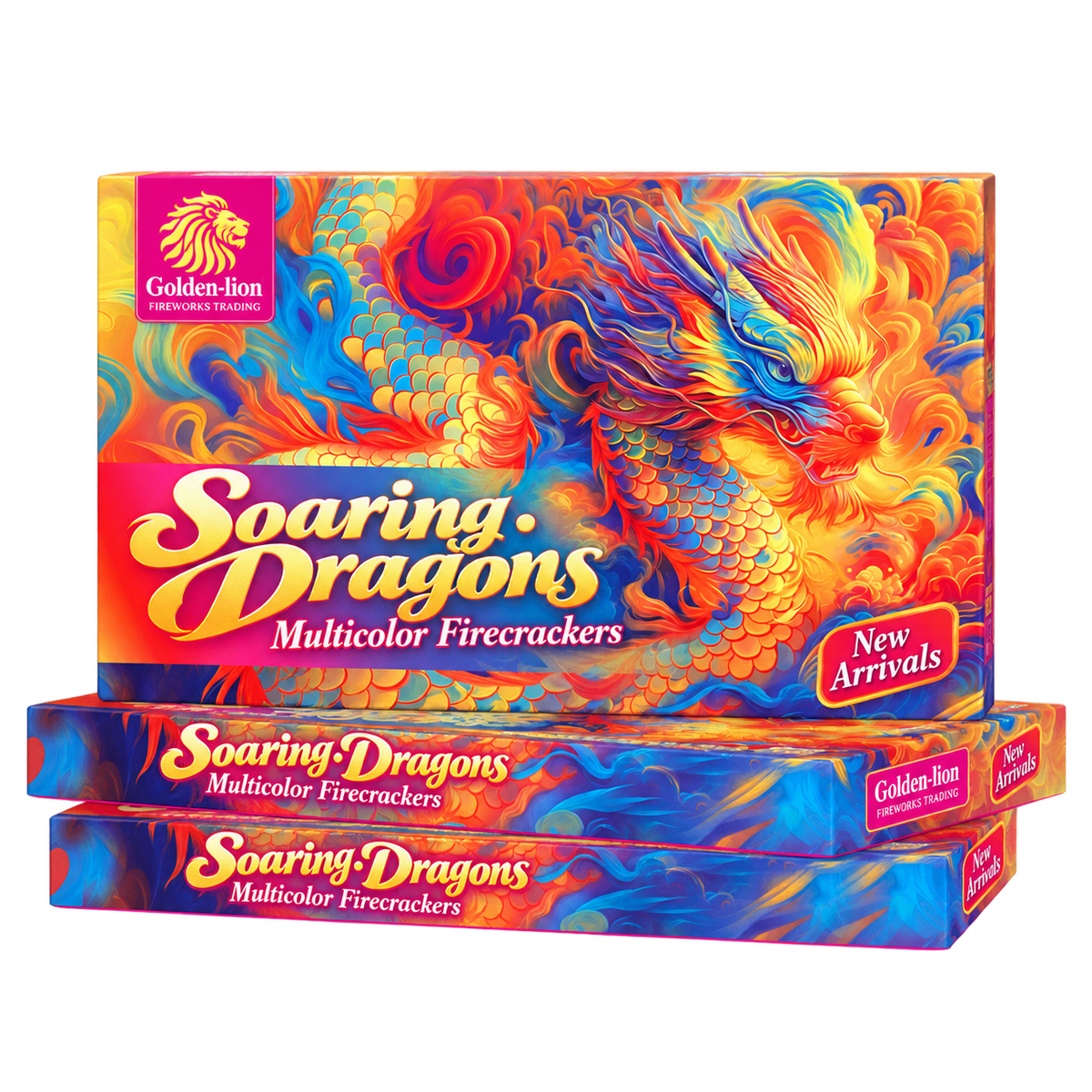 Soaring Dragons · Multicolor Firecrackers
