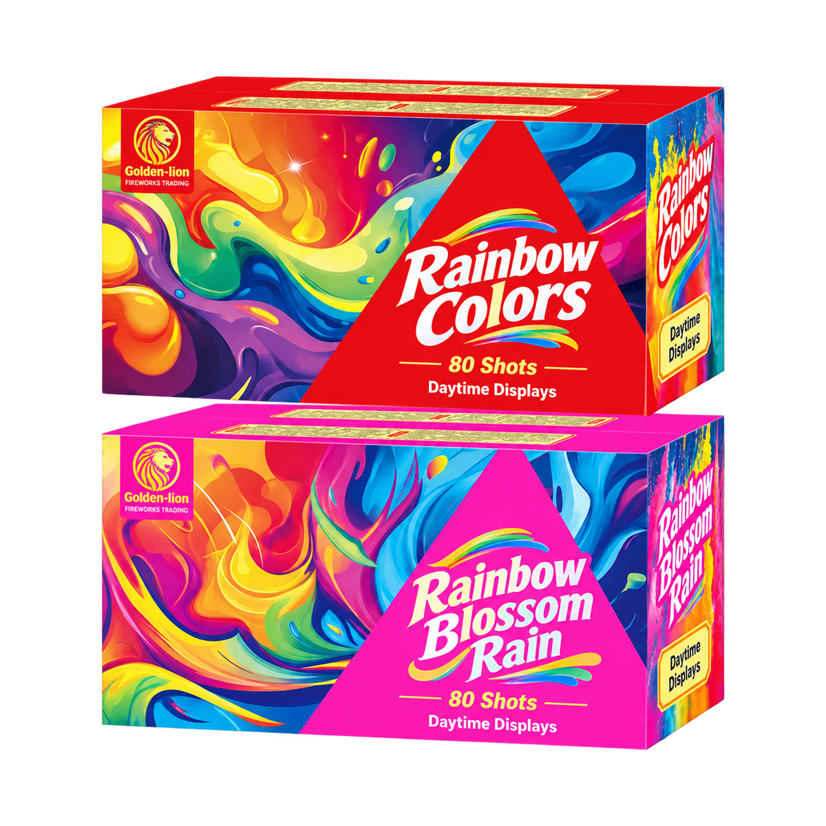 Rainbow Colors / Rainbow Blossom Rain · 80 Shots