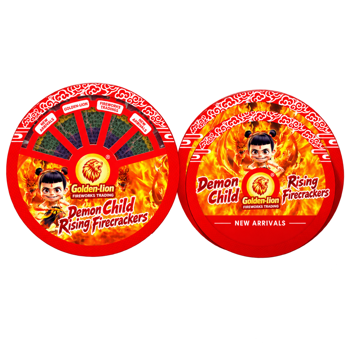 Demon Child Rising Firecrackers